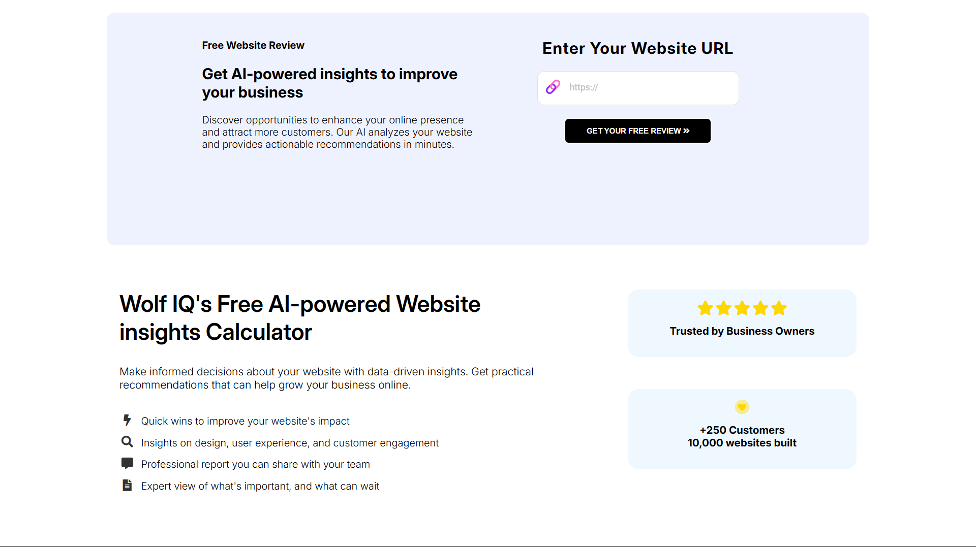 AI Website Insights & UX Analyzer Image